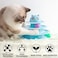 Cats Toy Fun Roller,3 layer Cat Teaser Ball Toys with 3 Colorful Balls