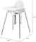 Washable Highchair for Babies &amp; Toddlers, Adjustable Baby Feeding Chair with Removable Tray, Portable &amp; Non-Tip Design, Compact &amp; Lightweight, Easy to Clean