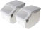 Grain &amp; Rice Storage Bin Set &ndash; 10kg (12L) Large Food Containers with Leak-Proof Locking Lid, Plastic Cereal &amp; Pet Food Storage, 2-Pack (Grey
