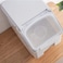 Grain &amp; Rice Storage Bin Set &ndash; 15kg (18L) Large Food Containers with Leak-Proof Locking Lid, Plastic Cereal &amp; Pet Food Storage, 2-Pack