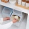 Grain &amp; Rice Storage Bin Set &ndash; 15kg (18L) Large Food Containers with Leak-Proof Locking Lid, Plastic Cereal &amp; Pet Food Storage, 2-Pack