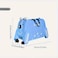 Children's Ride-On Suitcase with Wheels - Cute Cartoon Rolling Luggage for Kids, Travel &amp; Outdoor Fun(Blue)
