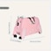 Children's Ride-On Suitcase with Wheels - Cute Cartoon Rolling Luggage for Kids, Travel &amp; Outdoor Fun(Pink)