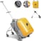 Kids Ride-On Rolling Luggage - 20" Expandable Carry-On Suitcase with Detachable Baby Stroller, Password Lock, and Trolley for Toddlers &amp; Children Ages 1-10, Perfect for Outdoor Travel