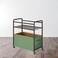 Double Layer Toy Chest with Wheels Storage Bins,Sturdy Organizer Bin for Kids' Toys, Books &amp; Nursery &ndash; Rolling Chest for Playroom, Bedroom &amp; Kindergarten