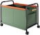 Toy Box Storage with Wheels,Toy Chest for Kids,Removable, Durable, and Portable Storage Container with Handles for Nursery, Playroom, Clothes, Blanket, Bedroom (Green)