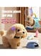 Interactive Electronic Dog &ndash; Walking, Barking &amp; Tail Wagging Plush Puppy Toy for Kids, Husky Style with Dog Cage &amp; Call Function &ndash; Perfect Birthday &amp; Holiday Gift
