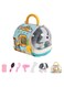 Interactive Electronic Dog &ndash; Walking, Barking &amp; Tail Wagging Plush Puppy Toy for Kids, Husky Style with Dog Cage &amp; Call Function &ndash; Perfect Birthday &amp; Holiday Gift
