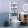 3 Shelf Towel Storage Rack Organizer Over The Toilet Bathroom Space Saver White