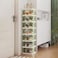 1-Piece 9 Layer Shoe Rack Light Green