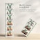 1-Piece 9 Layer Shoe Rack Light Green