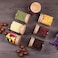 12-Piece Glass Jars with Wooden Lid Clear/Brown