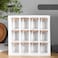 12-Piece Glass Jars with Wooden Lid Clear/Brown
