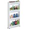 4 Tier Kitchen Organizer Rack White