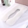 Comfort Pregnancy Maternity Body Support-Nursing U Shape Pillow Velvet White