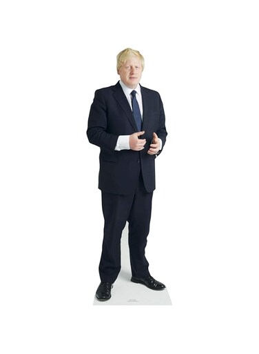 bpa Boris Johnson UK Prime Minister Famous Politician Lifesize Cardboard Cutout