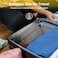 Vorspack Toiletry Bag Hanging Dopp Kit for Men Water Resistant Canvas Shaving Bag with Large Capacity for Travel - Light Grey