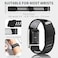 Silicone Wristband Compatible with Whoop 5.0 Band, Comfort Durable Soft Adjustable Silicone Sports Loop Strap for Men &amp; Women, with U Shapped Connector  Black Grey -One / Peak