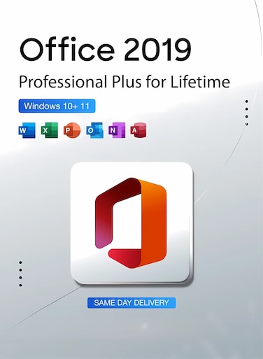 Microsoft Office 2019 Professional Plus - Lifetime Subscription for 1 Device   Digital License   SAME DAY DELIVERY