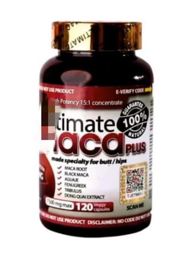 Ultimate Maca Root Supplement 7500mg Max Strength &ndash; Black Maca, Red Maca, Yellow Maca Blend with Fenugreek, Tribulus &amp; Tongkat Ali &ndash; Energy, Stamina &amp; Performance Support &ndash; 120 Capsules.