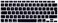 EU/UK Layout Spanish Language Silicone Keyboard Cover Skin For MacBook Air 13" 2020 With Touch ID Model:- A2179/A2337 M1 Chip, Keyboard Accessories" Black