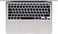 EU/UK Layout Frencch (AZERTY) Language Silicone Keyboard Cover Skin For MacBook Air 13" 2020 With Touch ID Model:- A2179/A2337 M1 Chip, Keyboard Accessories" Black