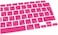 EU/UK Layout Russian Language Silicone Keyboard Cover Skin For MacBook Air 13" 2020 With Touch ID Model:- A2179/A2337 M1 Chip, Keyboard Accessories" Pink
