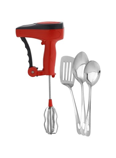 Delcasa Hand Blender with 3pcs Serving Spoon Manual Blender DC2790