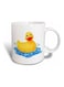 Rubber Duck Magic Transforming Mug White/Yellow/Blue