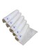 5-Piece Cotton Dish Cloth Set White/Blue 18x16cm