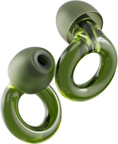 Loop Engage 2 Ear Plugs &ndash; Everyday Noise Relief With Clear Speech for Social Gatherings, Work, Conversation, Parenting &amp; Noise Sensitivity &ndash; 16 dB Noise Reduction Earplugs Green