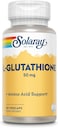 Solaray L-Glutathione 50mg Vegetarian Capsules For Antioxidant Support, Pack Of 60's
