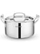 Bergner Tripro Triply 22 cm Casserole, 2.8 L Capacity, Stainless Steel Lid, For Biryani/Pulao/Halwa/