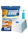 10 Pack Vacuum Storage Bags 1 pcs (80x100cm) +3 pcs (50x90cm) 3 pcs (50x70), 3pcs (40x60) Reusable vacuum bag for packing ,Clothe, Blanket, Pillow, Travel (with Suction Pump) PSLJH224