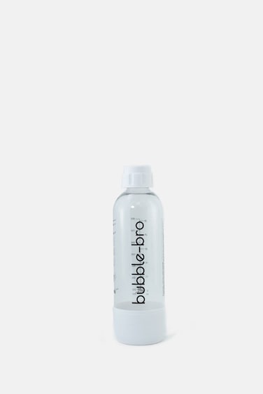 bubblebro 500ML BPA-Free Bottle - for use with bubblebro Origin Sparkling Water Maker (White)