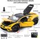 Lamborghini Official Licensed Hurac&aacute;n Sterrato 1:18 Diecast Model Car - Openable Doors, LED Lights, Engine Sound, Suspension - Premium Off-Road Supercar Collectible for Adults &amp; Kids &ndash; (Green)