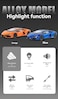 Lamborghini Official Licensed Revuelto 1:24 Scale Die-Cast Model Car &ndash; Highly Detailed Replica Hybrid Supercar &ndash; Opening Doors, Hood &amp; Trunk, Working Steering &amp; Suspension &ndash; (Orange)