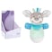 Funmuch Tumbler Baby Soother &ndash; Plush Musical Dog Toy with Soft Glow Night Light, Calming Melodies &amp; Wobble Action, Washable Newborn Sensory Toy for 0 Months+