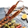 AL ARQAM 12-Inch Bamboo Skewers (90pcs) &ndash; Wooden Kebab Skewers for Fruit Kabobs, Appetizers, Chocolate Fountain, Cocktails &amp; More