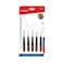 MOTARRO Professional Palette Knife Set (MP146-1) &ndash; 5-Piece Stainless Steel Painting Spatulas with Wooden Handles &ndash; Ideal for Oil, Acrylic &amp; Mixed Media Artists