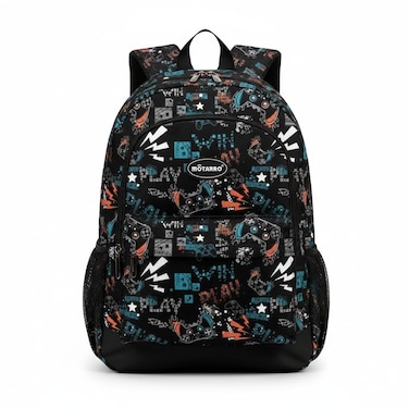 MOTARRO School Bag for Boys and Girls MX038-1 Backpack for School College and Travel Spacious Lightweight and Durable Book Bag with Multiple Compartments
