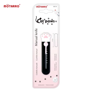 MOTARRO Mini Manual Knife MI018 - Compact 95mm Utility Cutter, Cute &amp; Portable Design for Everyday Use, Ideal for Home &amp; Office