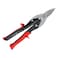 MTX Straight-Cut Tin Snips For Thin Metal with Rubber-Coated Handles
