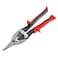 MTX Straight-Cut Tin Snips For Thin Metal with Rubber-Coated Handles