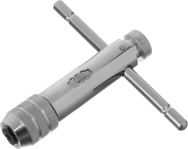 MTX Chrome Plated Tap Wrench with Ratchet (M5 - M12)