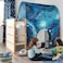 YALLABUYIT Bed tent, space/blue