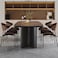 Modern Dining Chair,Soft PU Leather Upholstery &amp; Wooden,Elegant &amp; Comfortable,for Home Restaurant Office(Black)