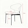 Modern Dining Chair,Soft PU Leather Upholstery &amp; Wooden,Elegant &amp; Comfortable,for Home Restaurant Office(Off-White)