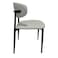 Premium Dining Chair,Artificial Leather Scratch-Resistant Restaurant Chair  Upholstery for Small Apartments Hotels Caf&eacute;s(Light Gray)