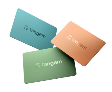 Tangem Crypto Hardware Wallet 2.0 [PACK OF 3 Cards] - Pastel